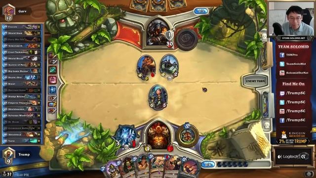 Hearthstone: Trump Deck Teachings - 12 - Control Warrior (Warrior) смотреть онлайн