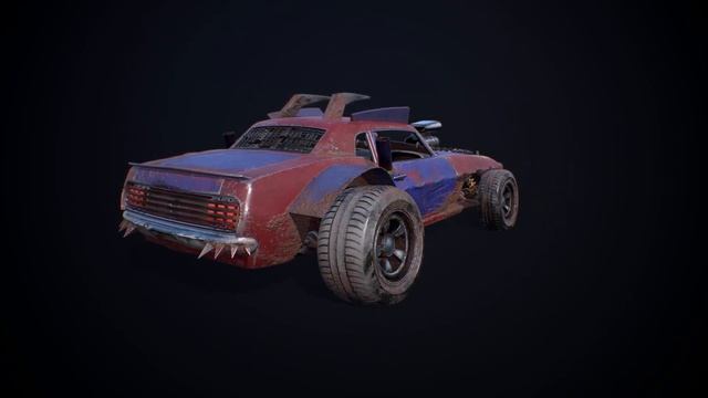 Mad mustang 3D model смотреть онлайн