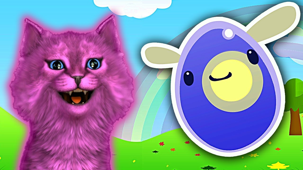 СЛАЙМЫ СВЕТЯТСЯ в ТЕМНОТЕ И КОТЕНОК АБИ ИГРА для ДЕТЕЙ и МАЛЫШЕЙ #71 смотреть онлайн