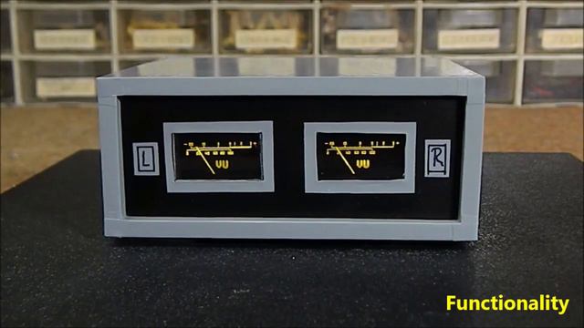 DIY Arduino Analog style Stereo VU meter on I2C Oled displays смотреть онлайн