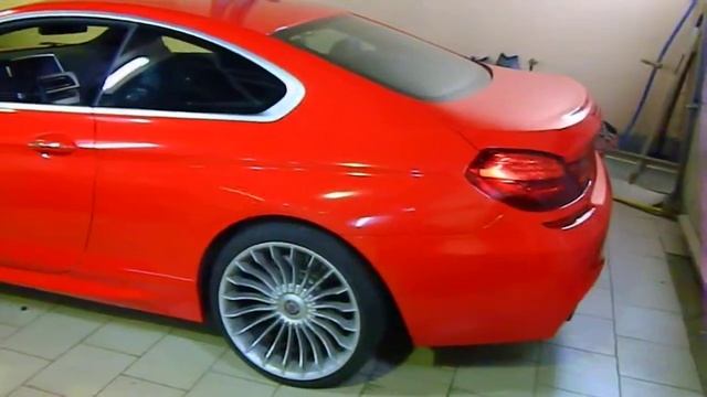 Тюнинг пленкой bmw 6er Сочная морковь! INDIVIDUAL-DESIGN.RU смотреть онлайн
