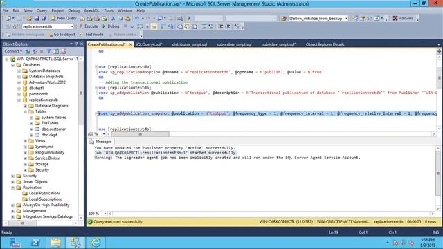 SQL Server Replication Part 4 смотреть онлайн