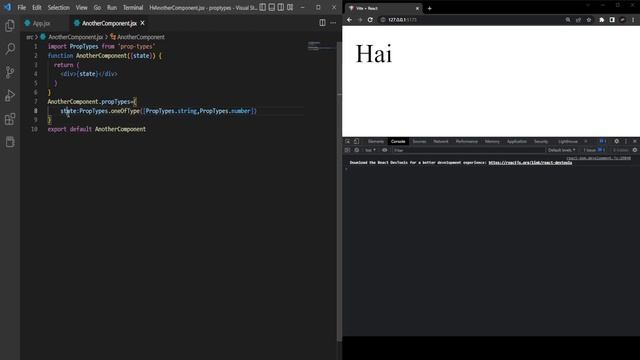 PropTypes di react js смотреть онлайн