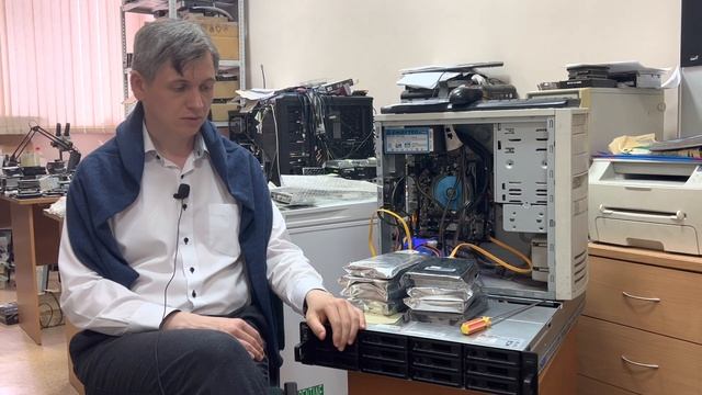 Сетевое хранилище Synology - восстановление данных смотреть онлайн