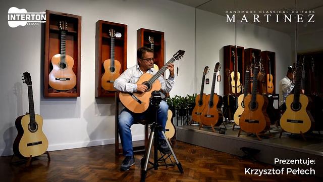 Gitara klasyczna Martinez MC-128C - Krzysztof Pełech смотреть онлайн