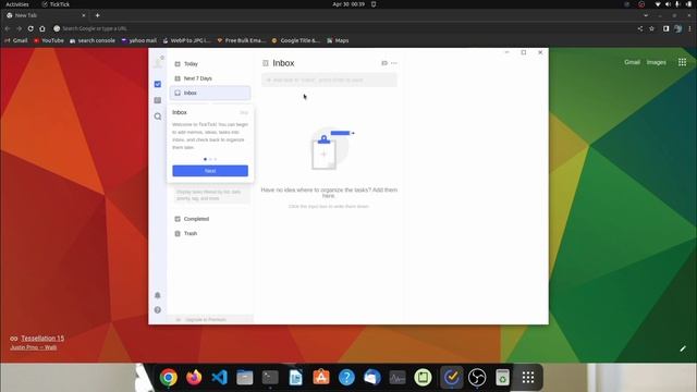 TickTick ToDo install in Ubuntu смотреть онлайн