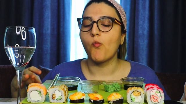 MUKBANG | ДЕНЬГИ С YOUTUBE | не ASMR #суши #роллы #мукбанг #mukbang #asmr смотреть онлайн