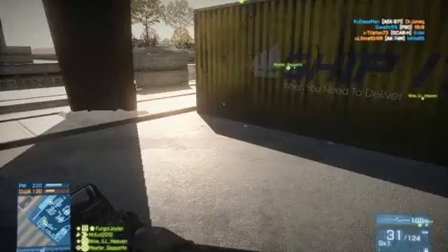 Battlefield 3 Gameplay Multiplayer on 9600 GSO смотреть онлайн