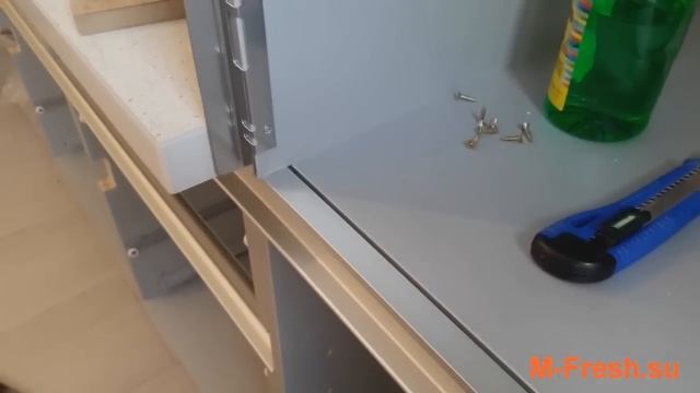 Кухня без ручек. Подробнее о профиле. смотреть онлайн