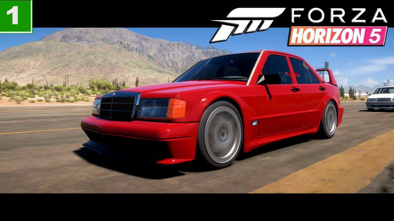Forza Horizon 5 gameplay Walkthrough Mercedes Benz 4K смотреть онлайн