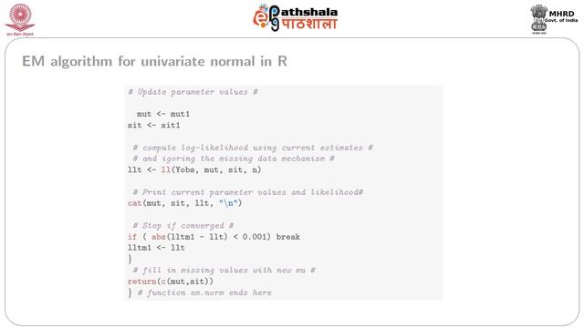 The Expectation MAximisation (EM) Algorithm in R смотреть онлайн