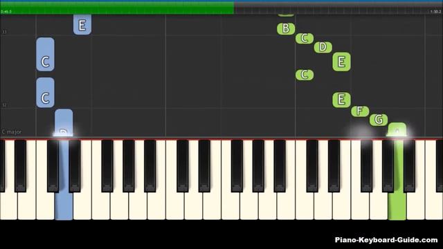 How To Play Tetris Theme Song - Easy Piano Tutorial - Korobeiniki смотреть онлайн