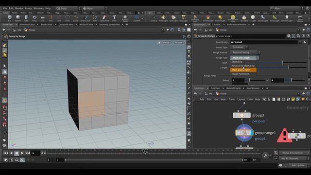 Zero to One - Intro to Group nodes part 2 M117 | Complete Houdini FX Tutorial смотреть онлайн
