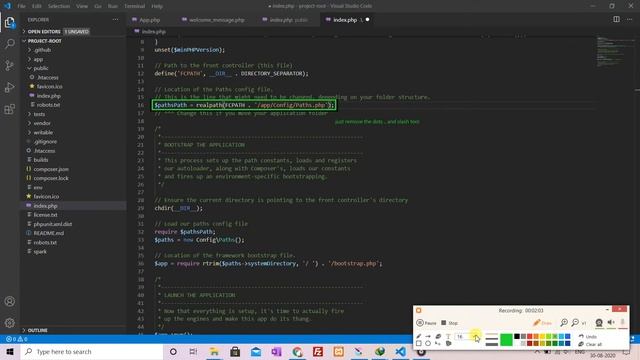 How To remove public folder from the CodeIgniter 4 Url смотреть онлайн
