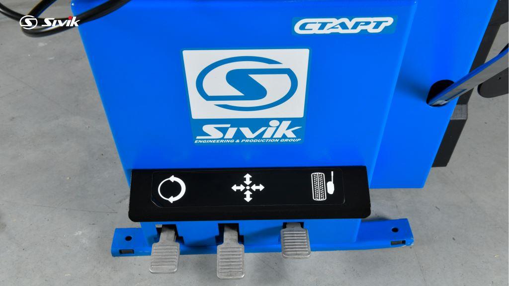 КС-301А - полуавтоматический шиномонтажный станок SIVIK