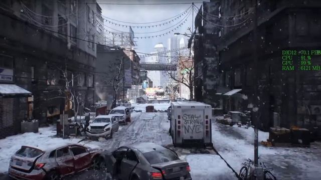 GeForce GTX 1060 -- Intel Core i3-7100 -- Tom Clancy's The Division Benchmark смотреть онлайн