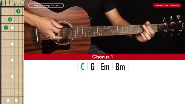 Another Love Guitar Tutorial  - Tom Odell Guitar Lesson |Easy Chords + Strumming|