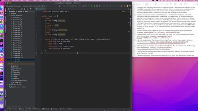 Practicing Java with Easy Problems on OOP #5 смотреть онлайн
