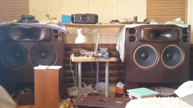 NAGRA-T + транзисторный Technics + самодельные АС смотреть онлайн