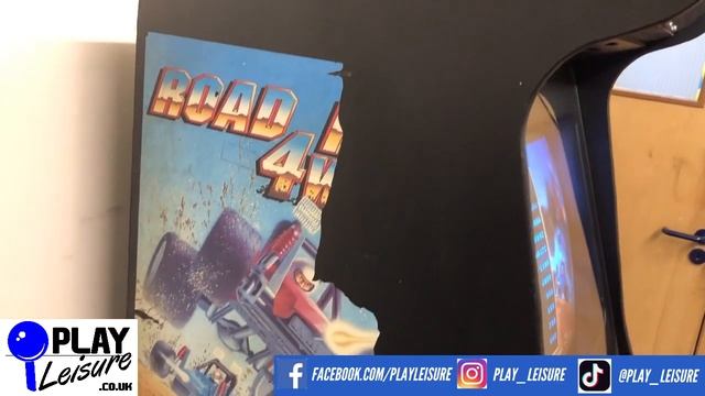Get ready for a RIOT! It's Atari's Road Riot 4WD Arcade Machine... смотреть онлайн