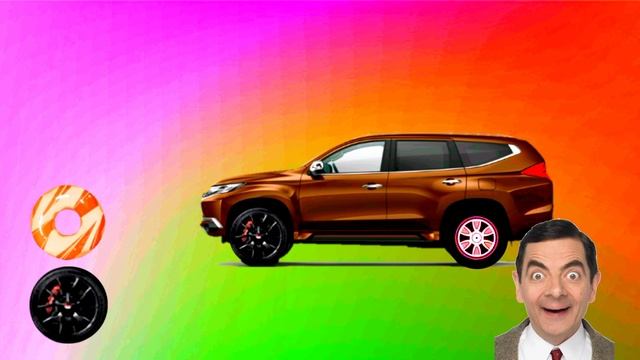 MENEBAK GAMBAR RODA MOBIL MITSUBISHI PAJERO SPORT, DENGAN BENAR!!