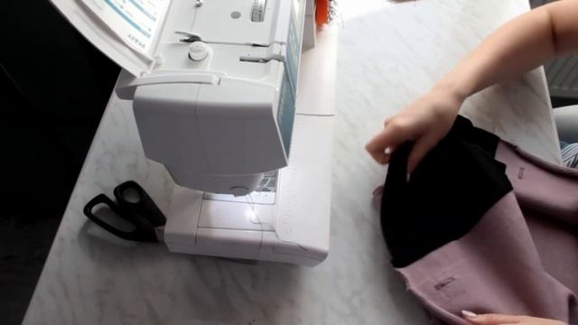 Шью капюшон на подкладке. смотреть онлайн