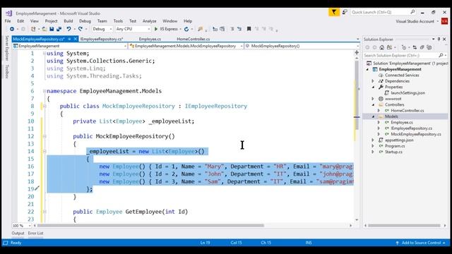 Model in ASP NET Core MVC смотреть онлайн
