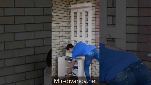 Вешалка + обувница закрытая смотреть онлайн