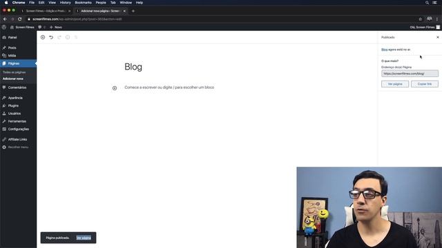 Como Criar Blog Dentro do Site WordPress смотреть онлайн