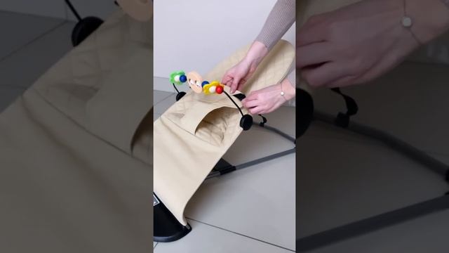 Шезлонг детский Luxmom, кресло гамак для новорожденного ребенка до 2 лет смотреть онлайн