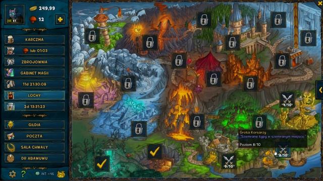 A CO TO ZA ZAKOLE BOJOWE NA W47? - JAK DOBRZE GRAĆ W SHAKES & FIDGET - DRUID - w46.net #17 смотреть онлайн
