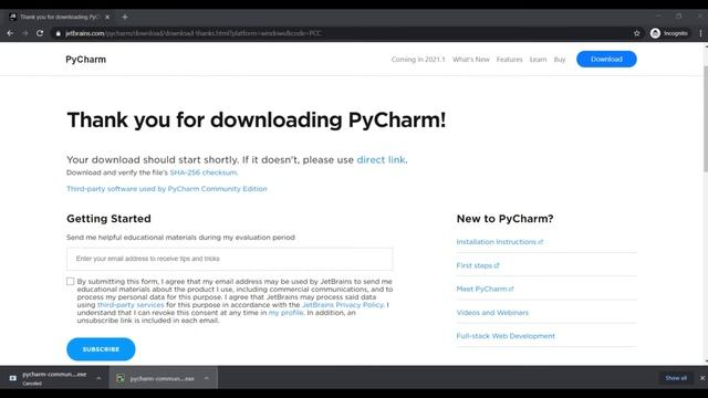 Pycharm installation on Windows 10| Python Editor Pycharm from JetBrains| ProjectBlackBox| смотреть онлайн