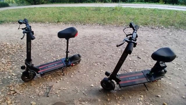Kugoo M2 - Складной электросамокат с сиденьем