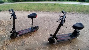 Kugoo M2 - Складной электросамокат с сиденьем