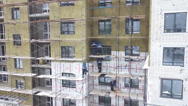 Ход строительства френдли-комплекс "ТураNova" (февраль 2022) смотреть онлайн