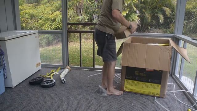 Ryobi RMX0001 Concrete Mixer Part 01 Unboxing смотреть онлайн