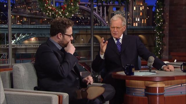Seth Rogen And Dave Talk Weed | Letterman смотреть онлайн