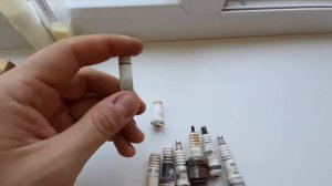 Сопло из свечи для пескоструя