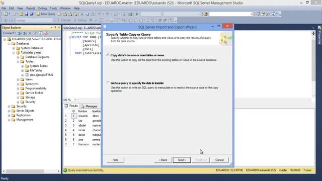 SQL Server | 51 - Exportar a Excel desde SQL server смотреть онлайн