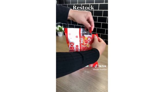 Snack Drawer Restock || Organizing And Restocking ASMR || Tiktok Compilation 🍬🍭🍫