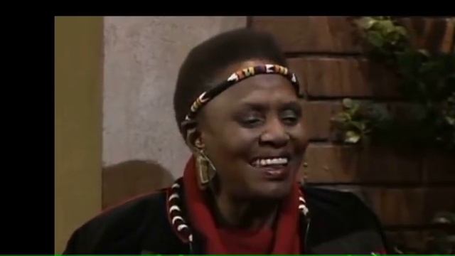 Miriam Makeba introduces Olivia to the Xhosa language with its clicks смотреть онлайн