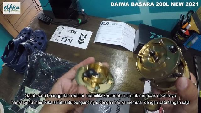 Unboxing Reel Overhead Daiwa Basara 200L New 2021 смотреть онлайн