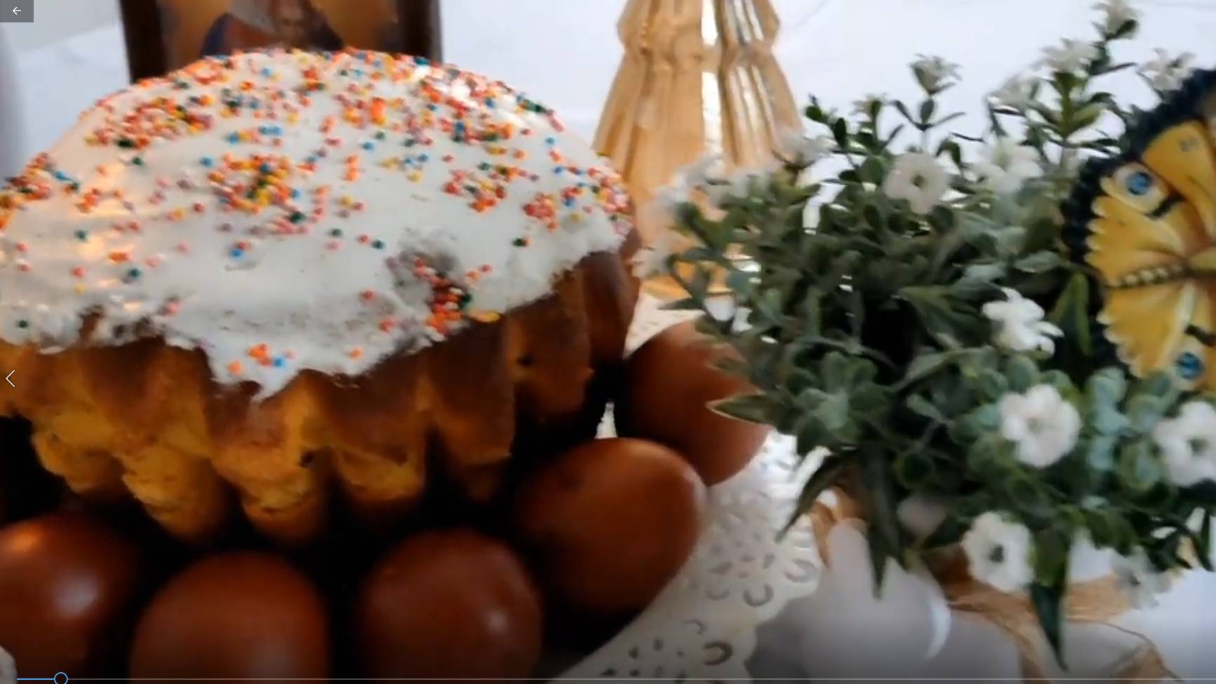 67.Поздравление с Пасхой!!! Прогулка по саду .Высаживаем помидоры и перец в теплице.. смотреть онлайн