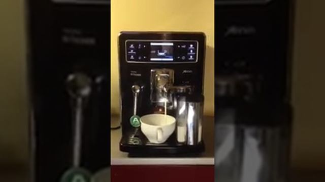 Делаем капучино Philips-Saeco Xelsis 8(495)7782721 смотреть онлайн
