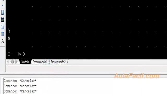 barra-comandos-autocad2008/Ventana de Comandos/Introducción AutoCad 2008/AulaFacil.com смотреть онлайн
