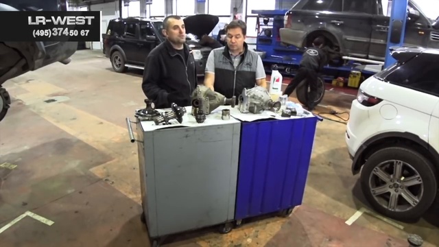 Неисправность и ремонт переднего редуктора на Freelander 2 смотреть онлайн
