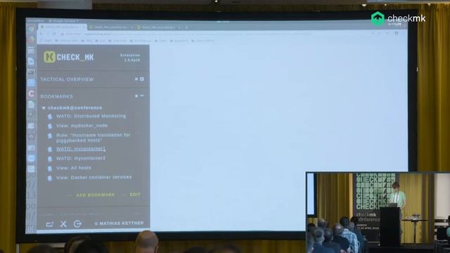 checkmk conference #5 - Running Checkmk in a Docker container смотреть онлайн