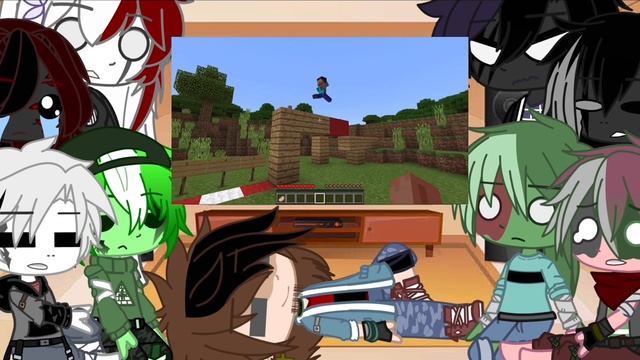 ||Minecraft mobs + Herobrine react to “Wait What”||Mc||Gc|| смотреть онлайн
