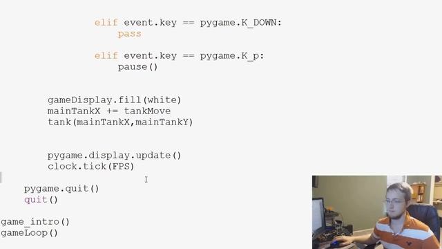 Pygame (Python Game Development) Tutorial - 56 - Moving Tank Part 1 смотреть онлайн