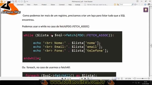 Curso de PDO fundamental aula 5 смотреть онлайн